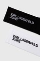 Karl Lagerfeld Jeans skarpetki 2-pack 245D6003 czarny AW24
