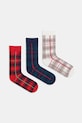 United Colors of Benetton sosete 3-pack sosete lungi rosu 6AO31701A