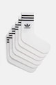 Чорапи adidas Originals Adicolor чорапи бял JE1828