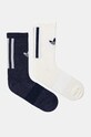 adidas Originals wool blend socks 2-pack all-over print navy IX7613