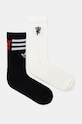 Ponožky adidas Originals Manchester United 2-pak dlhé ponožky biela JF8896