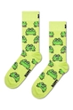 Κάλτσες Happy Socks Frog Sock ψηλές κάλτσες πράσινο P001863