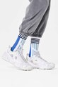 Happy Socks sosete Runner Sneaker Sock P001327 alb AW24