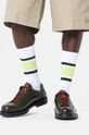 Ponožky Happy Socks Simple Stripe Sneaker Sock P001607 biela AW24