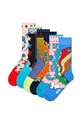 Îmbrăcăminte Happy Socks sosete Wrangler 6-pack Rodeo Days Gift 6-pack P002274 portocaliu