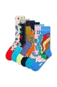 Ρούχα Κάλτσες Happy Socks Wrangler 6-pack Rodeo Days Gift 6-pack P002274 πορτοκαλί