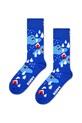 Čarape Happy Socks visoke čarape plava P002057