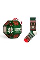 Happy Socks sosete GIFTBOX sosete lungi verde P001733