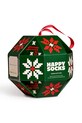 Odzież Happy Socks skarpetki GIFTBOX P001733 zielony