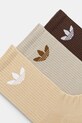 Κάλτσες adidas Originals 6-pack IX5274 μπεζ AW24