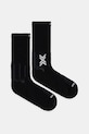 Čarape X-Socks Run Expert Silk Merino Crew outdoor crna XS.RQXSW24U