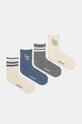 Шкарпетки Levi's 4-pack довгі шкарпетки бежевий 37157.1182