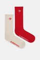 Converse sosete 2-pack sosete lungi bej E1308D.2020