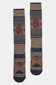 Volcom zokni gyapjúkeverékből hosszúszárú zokni barna J6352501