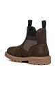 Geox cizme chelsea din piele intoarsa SHAYLAX maro J16FAA.045NH.28.35
