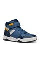 Geox sneakersy dziecięce PERTH imitacja skóry licowej niebieski J367RF.0MEFU.28.35