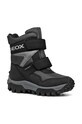 Geox cizme de iarna copii HIMALAYA ABX imitatie de piele gri J46FRE.0FU50.28.35