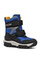 Geox cizme de iarna copii HIMALAYA ABX imitatie de piele albastru J46FRE.0FU50.28.35