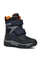 Geox cizme de iarna pentru copii HIMALAYA ABX imitatie de piele bleumarin J46FRE.0FU50.36.41