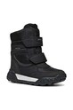 Dječje cipele za snijeg Geox TREKKYUP ABX imitacija zrnate kože crna J46MBB.050FU.36.39