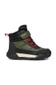 Geox buty zimowe dziecięce TREKKYUP ABX J46MBE.0MEFU.36.39 zielony AW24