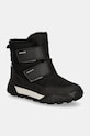 Detské snehule Geox TREKKYUP ABX jemné zateplenie čierna J46MBF.0FU50.28.35