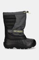 Παιδικές μπότες χιονιού Columbia POWDERBUG SNOWLITE 2078921 μαύρο AW24