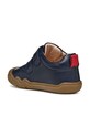 Geox incaltaminte din piele pentru copii STEPPIEUP bleumarin B465WA.00085.