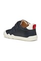 Geox incaltaminte din piele pentru copii STEPPIEUP albastru B465WA.00085.