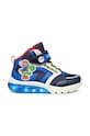 Geox scarpe da ginnastica per bambini CIBERDRON J46LBJ.054FU.32.35 blu