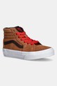 Detské semišové tenisky Vans SK8-Hi usňová koža béžová VN000CY9N1Z1