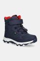 Dětské zimní boty Tommy Hilfiger textilní námořnická modř T1X5.33710.30.34