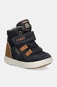 Primigi scarpe invernali bambini pelle scamosciata blu navy 6852500.19.24