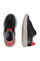HUGO sneakersy skórzane dziecięce G00246.27.35 czarny