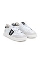 Karl Lagerfeld sneakersy skórzane dziecięce skóra zamszowa biały Z30314.36.39