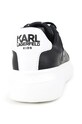 Fiú Karl Lagerfeld gyerek bőr sportcipő Z30315.28.35 fekete