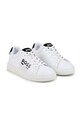BOSS sneakersy skórzane dziecięce niska biały J51310.