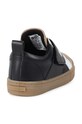 CHLAPEC Kojenecké kožené sneakers boty BOSS J51342.20.21 černá