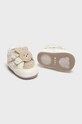 Mayoral Newborn buty niemowlęce lekko ocieplane beżowy 9785.1M.Newborn.9BYH