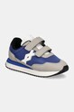 United Colors of Benetton scarpe da ginnastica per bambini tessile blu 8GBKCD01F.G.Seasonal