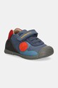 Biomecanics sneakersy skórzane dziecięce niska niebieski 241123