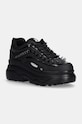 Koi Footwear sportcipő platformos fekete BANE