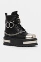 Čizme Koi Footwear na vezanje crna BORIN