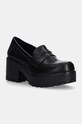 Lodičky Koi Footwear stĺpikový čierna ND99
