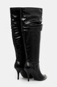 Încălțăminte Pinko ghete de piele Lucy SD0179.P043.Z99 negru
