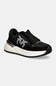 Pinko sneakers Gem piele întoarsă negru SS0055.P036.ZZ0