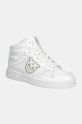 Pinko sneakers Mandy finta pelle fiore bianco SS0051.P035.ZHC