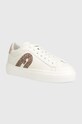 Furla sneakers Joy Lace-Up pelle fiore bianco YI03FJO.BX2504.3063S