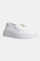 Furla mocasini de piele Loafer piele alb YI08SPT.BX3245.01B00