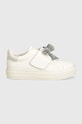 Kurt Geiger London sneakers din piele Laney Bow 31567109.SILVERCOM alb AW24
